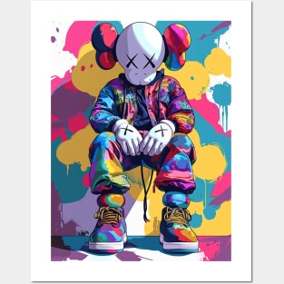 Kaws Hypebeast Duck Posters and Art